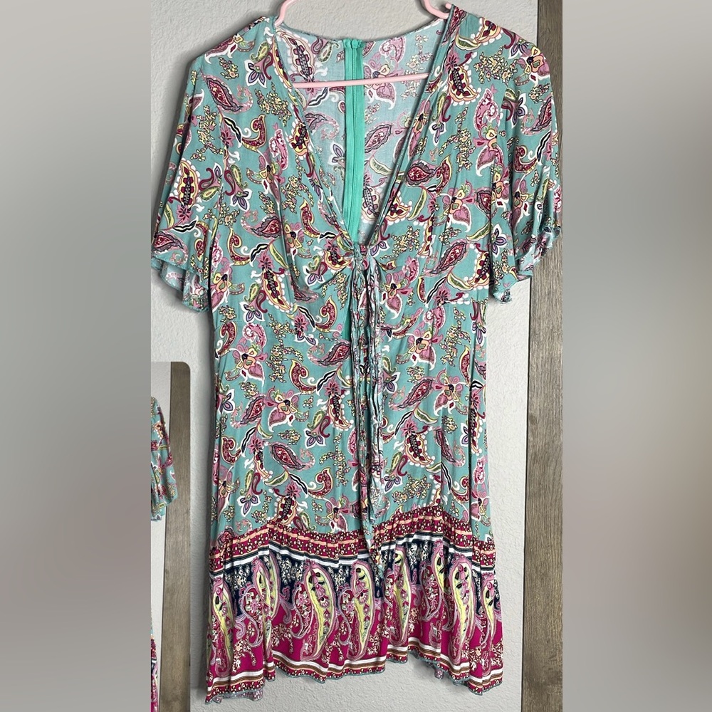 Vibrant Paisley Women's Blouse